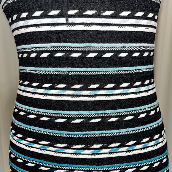 BCBGMaxazria Knit bodycon midi dress size L - Picture 3 of 3